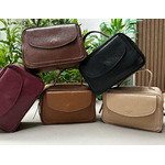 Bolsa Milena Couro Caramelo