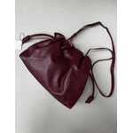 Bolsa Pietra Média Couro Cabernet