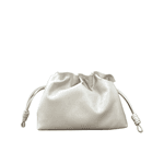 Bolsa Pietra Pequena Couro Offwhite