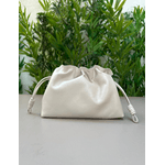Bolsa Pietra Pequena Couro Offwhite