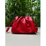 Bolsa Pietra Pequena Couro Vermelho