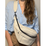 Pochete de Couro Alice Off White