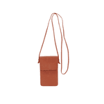 Porta Celular Couro Caramelo