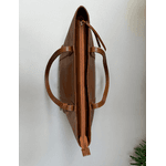 Bolsa Sofia em Couro Caramelo