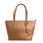 Bolsa Sofia em Couro Caramelo