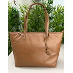 Bolsa Sofia em Couro Caramelo