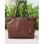 Bolsa Sofia em Couro Marrom