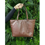 Bolsa Sofia em Couro Marrom