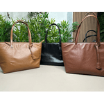 Bolsa Sofia em Couro Marrom