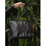 Bolsa Sofia em Couro Preto