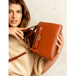 Valentina Couro Caramelo