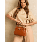 Valentina Couro Caramelo