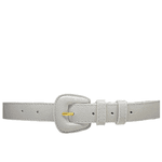Cinto de Couro Ferrara Off White