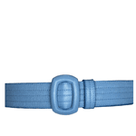 Cinto Spazio Couro Azul Glacial 