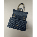 Bolsa Kiara Média Couro Azul Marinho