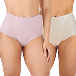 KIT DUO CALCINHA MODELADORA NUDE/ROSA BLUSH POA