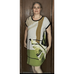 vestido paisagem folhagem