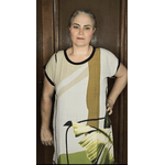 vestido paisagem folhagem