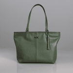 Bolsa Diana Verde Sálvia | Couro Legítimo