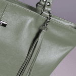 Bolsa Diana Verde Sálvia | Couro Legítimo