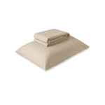 Kit Lençol Solteiro King Fendi + Fronha - Exclusiva Malha Novo Toque 100% Algodão - Super Penteada