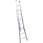 Escada Extensiva Dupla Alumínio 13 Degraus Ed-113 Alulev