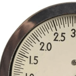 Manômetro Vertical de Glicerina 0 à 6 Kgf/Cm² Willy