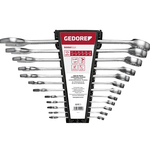 Jogo de Chave Combinada 6 a 32mm com 24 peças R09105024 Gedore Red