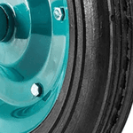 Roda Pneu Maciço Rpm 102 1,50 x 320mm 0020011 Metalpama