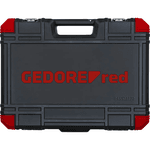 Jogo de Soquetes Sextavado com 172 Peças 3300058 Gedore Red