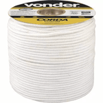 Corda Multifilamento Trancada 8MMX258M Branca 8053826400 Vonder
