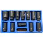 Jogo de Soquete Sextavado Impacto Curto Encaixe 3/4 Pol 17-A 9465 Bremen