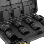 Jogo de Soquete Sextavado Impacto Encaixe 3/4 Pol com 8 Pcs 3061008034 Vonder