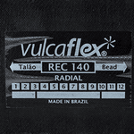 Manchão Radial à Frio REC-140 com 10 Unidades Vulcaflex