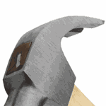 Martelo Unha 20mm com Cabo de Madeira 104104 Sparta