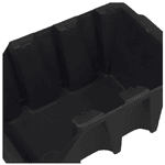 Gaveteiro Polipropileno Preto 165X210X330MM Nº 7 42005 Presto