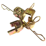 Kit 8 Suportes Simples FNT-1048 + 8 Extensões Flexíveis de Borracha 210mm 5510