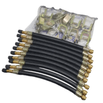 Kit 8 Suportes Simples FNT-1048 + 8 Extensões Flexíveis de Borracha 210mm 5510