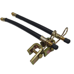 Kit 8 Suportes Simples FNT-1048 + 8 Extensões Flexíveis de Borracha 210mm 5510