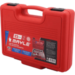 Jogo de Soquetes Estriados com 23 Peças 1/2 Pol 8 a 32mm 110023 Mayle