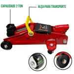 Kit Jogo Ferramentas 46 Peças Crv 1/4 Pol FNT-1123 + Macaco Jacaré 2 Ton FNT-1129