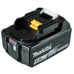 Kit 2 baterias 5.0 Ampere-hora com 1 Carregador Bivolt e Maleta KITMAK1850B Makita