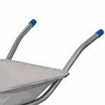 Carrinho de Mão Galvanizado Chapa 24 60L 00147 Metalosa