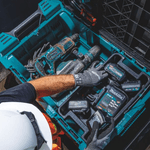 Caixa de Ferramentas com Puxador e Rodas Maktrakc T-90009 Makita