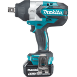 Chave de Impacto 3/4 Pol à Bateria 18V DTW1001RTJ + Lanterna DML812 Makita