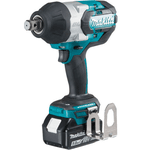 Chave de Impacto 3/4 Pol à Bateria 18V DTW1001RTJ + Lanterna DML812 Makita