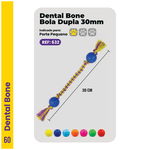 Dental Bone Bola Dupla 30mm - Big Bull Pet