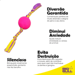 Dental Bone Bola Lisa 45mm - Big Bull Pet 