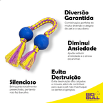 Dental Bone Bola Dupla 30mm - Big Bull Pet