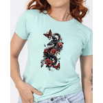 Camiseta estampada Borboleta 